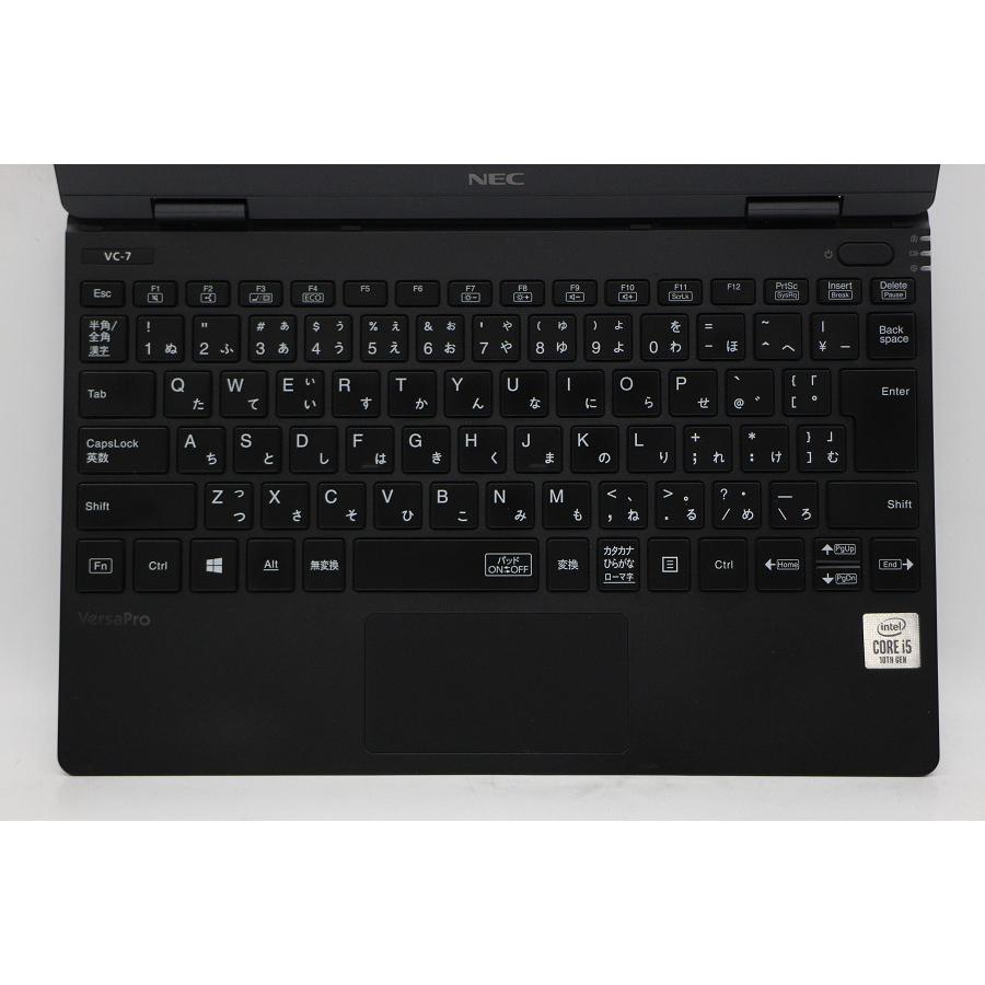 中古良品軽量ノートパソコン Windows11+office NEC PC-VKT10CZG7 高性能core i5-10210Y/メモリ8GB/爆速SSD256GB /12.5インチ/無線内蔵 ノートパソコン NEC PC-VKT10CZG7 Core i5 10210Y 1GHz/8GB/256GB(SSD