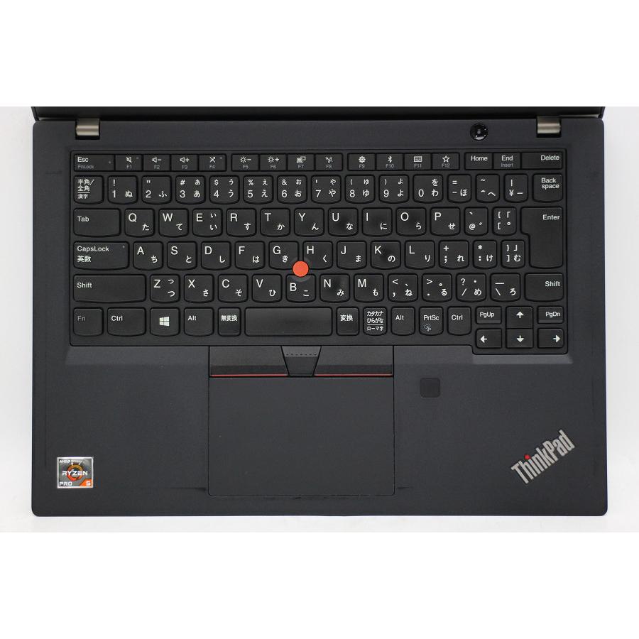 ノートパソコン Lenovo ThinkPad X395 Ryzen 5 PRO 3500U 2.1GHz/8GB