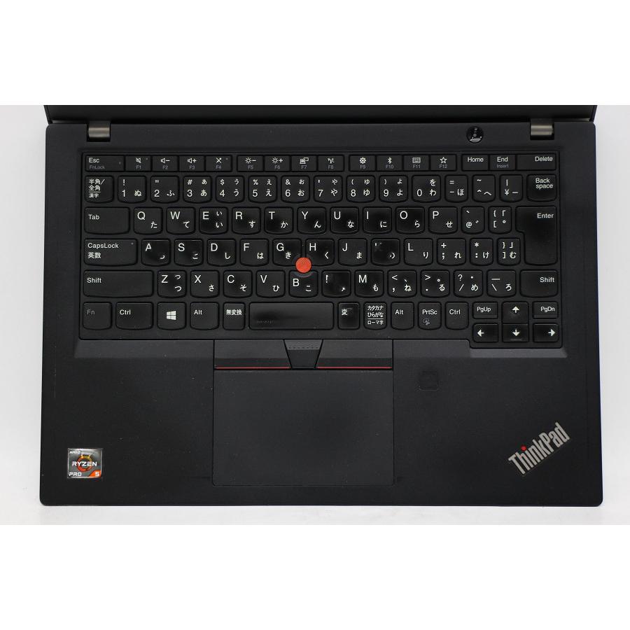 ノートパソコン Lenovo ThinkPad X395 Ryzen 5 PRO 3500U 2.1GHz/8GB