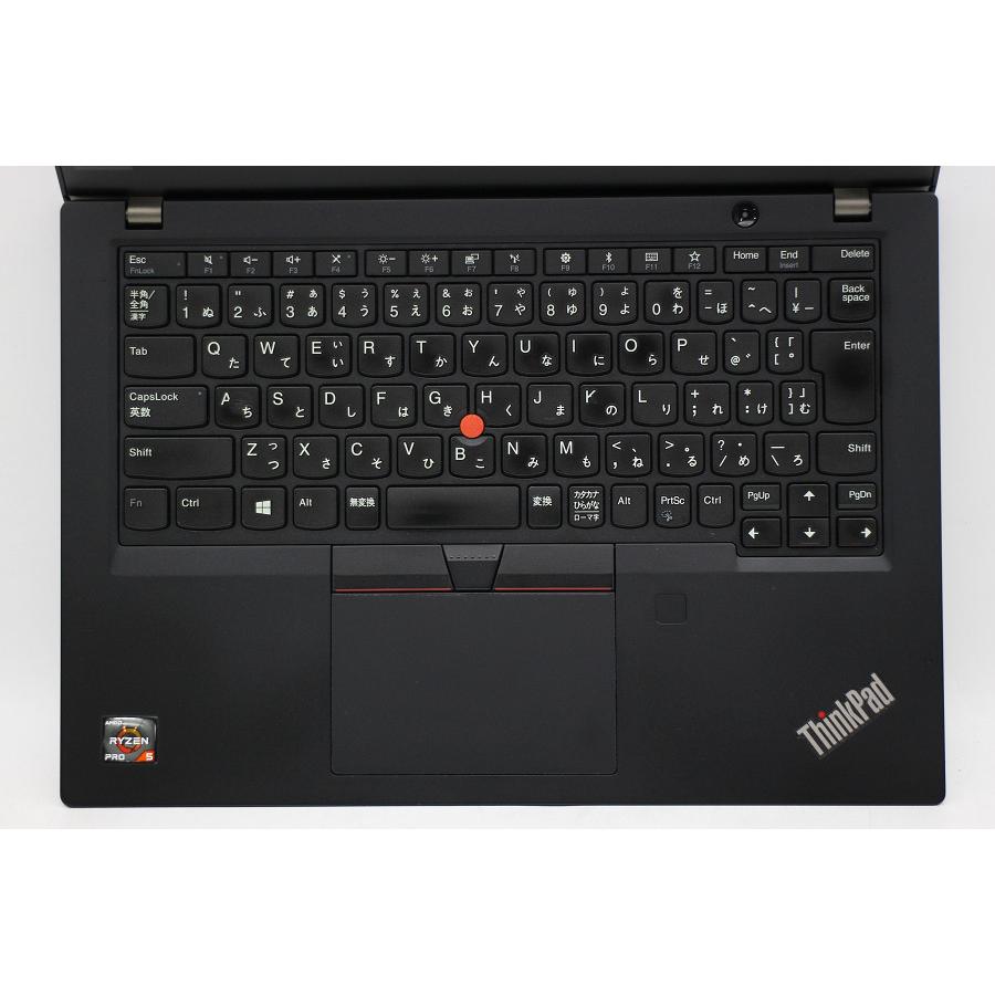 ノートパソコン Lenovo ThinkPad X395 Ryzen 5 PRO 3500U 2.1GHz/8GB