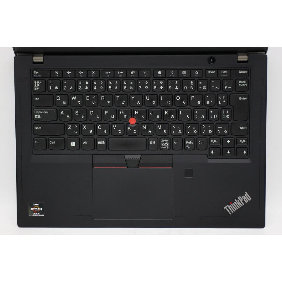 Windowsノート本体 ThinkPad X395 Ryzen 3500U 8GB 256GB ノートパソコン Lenovo ThinkPad X395 Ryzen 5 PRO 3500U 2.1GHz