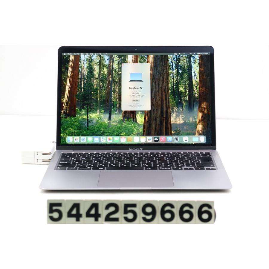 ノートパソコン Apple MacBook Air M1 2020 A2337 スペースグレイ 3.2