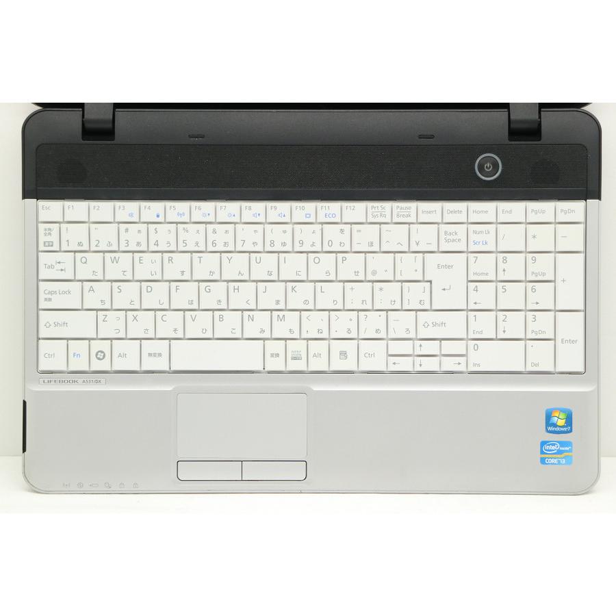 富士通 LIFEBOOK A531/DX Core i3 2330M 2.2GHz/4GB/256GB(SSD