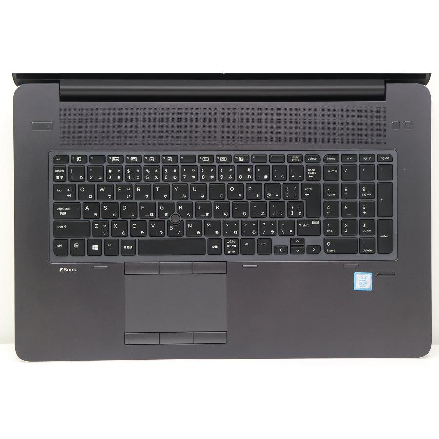 ノートパソコン hp ZBook 17 G4 Xeon E3-1535M v6 3.1GHz/32GB