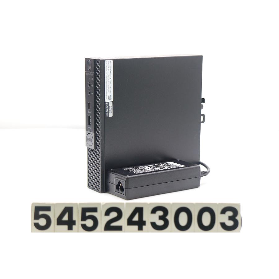 デスクトップ DELL Optiplex 7070 Micro Core i3 9100T 3.1GHz/8GB