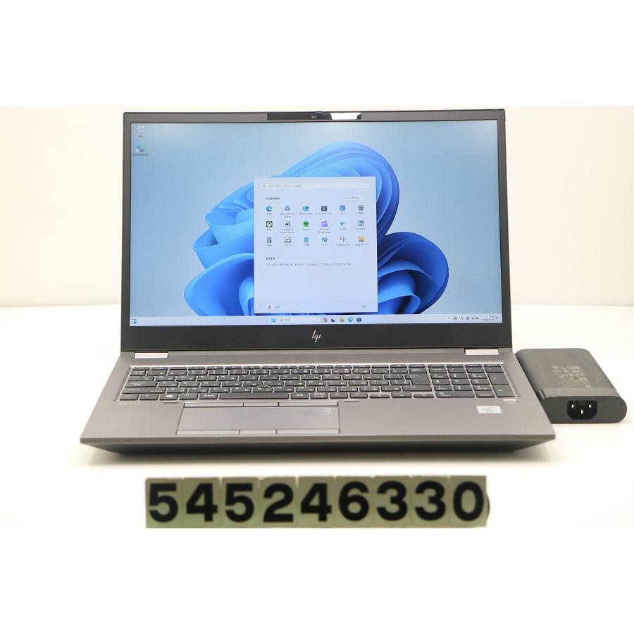 Windowsノート本体 HP ZBook Fury 15 G7i7-10850H 32GB/SSD1TB HP ZBook Fury 15 G7i7-10850H 32GB/SSD1TB