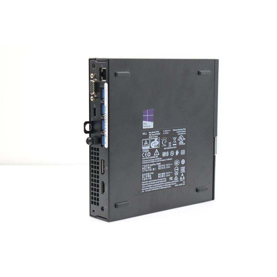 デスクトップ DELL Optiplex 7040 Micro Core i5 6500T 2.5GHz/8GB