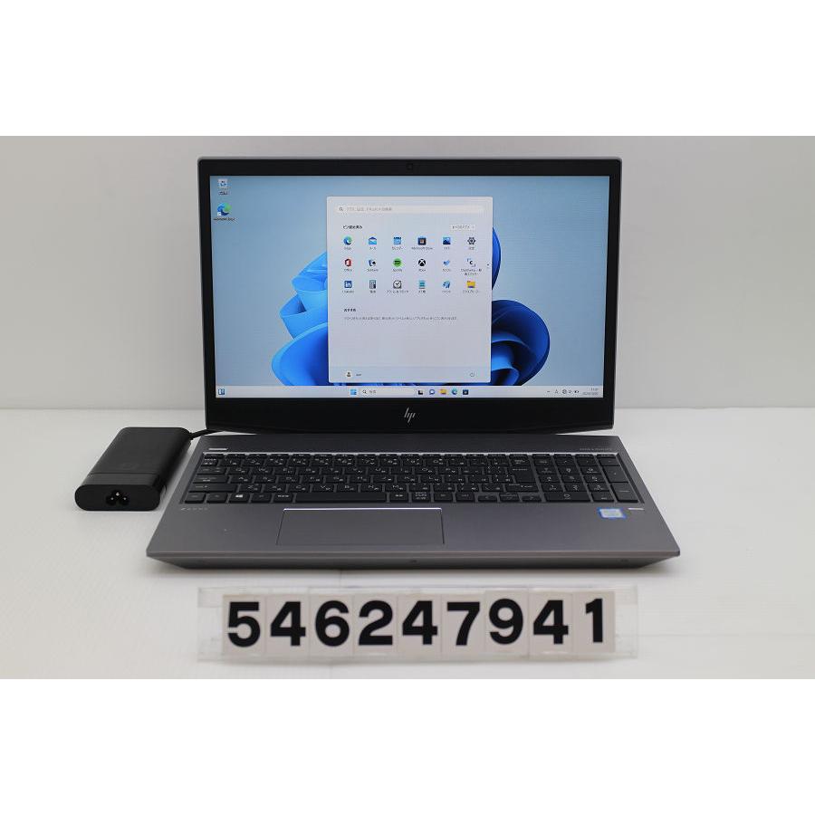 ノートパソコン hp ZBook 15v G5 Core i7 9750H 2.6GHz/16GB/256GB(SSD