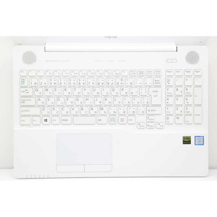 ノートパソコン 富士通 LIFEBOOK WA2/B2 Core i7 7700H 2.8GHz