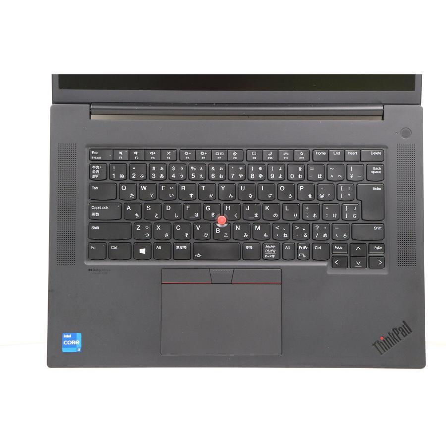 ノートパソコン Lenovo ThinkPad P1 Gen4 Core i7 11800H 2.3GHz/32GB
