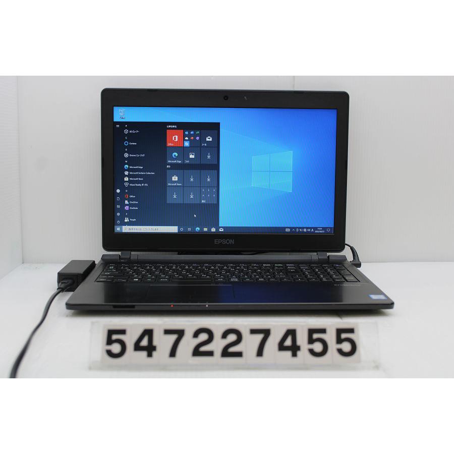 ノートPC【win10】 EPSON Endeavor NJ4000E Core i3-6100U メモリ8GB