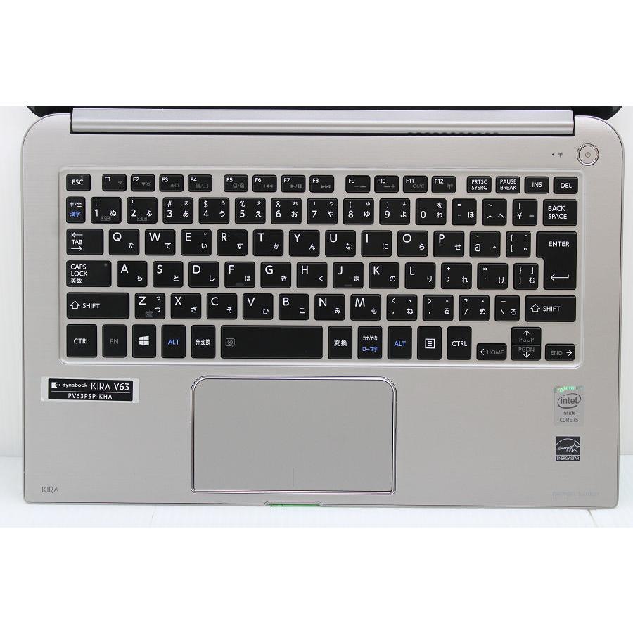 Windowsノート本体 Dynabook KIRA V63/ i5-5200U 8GB SSD128GB ノートパソコン 東芝 dynabook KIRA V63 Core i5 5200U 2.2GHz/8GB