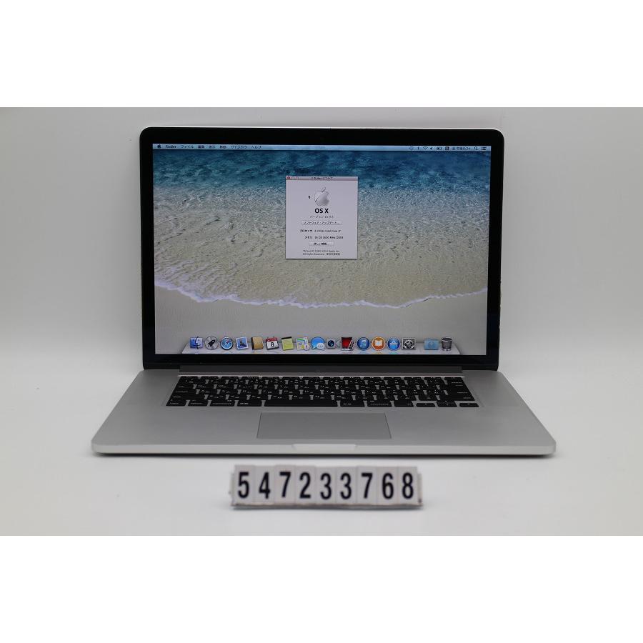 【ジャンク】Macbook pro A1398 Macbook Pro A1398 15.4