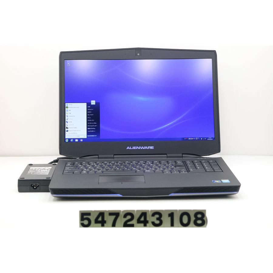 ノートパソコン DELL Alienware 17 Core i7 4700MQ 2.4GHz/16GB/80GB 