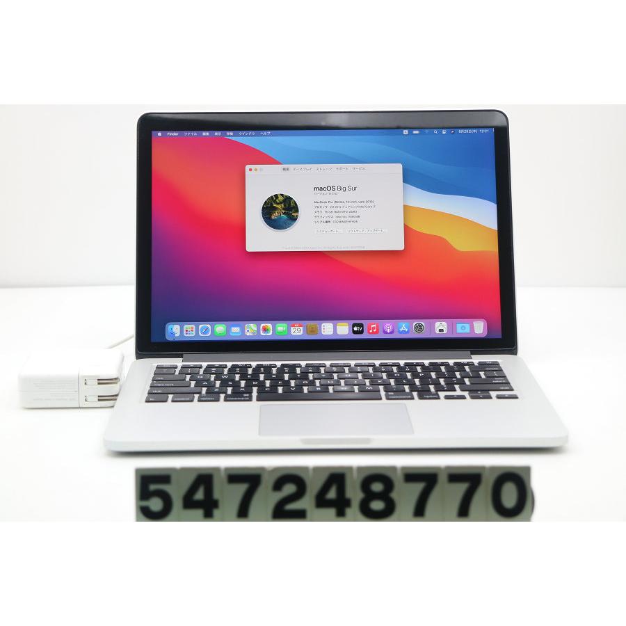 MacBookPro A1502 16GB 512GB Corei7 ノートPC Amazon.com: Apple MacBook Pro 15-inch Laptop - Intel Core i7