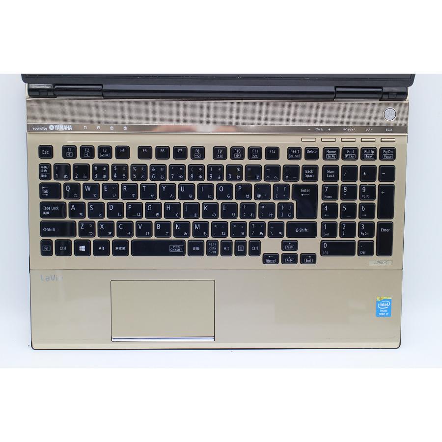 ノートパソコン NEC PC-LL750SSG Core i7 4700MQ 2.4GHz/8GB/275GB(SSD 