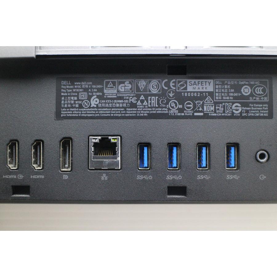デスクトップ DELL Optiplex 7460 AiO Core i5 8500 3GHz/16GB/256GB
