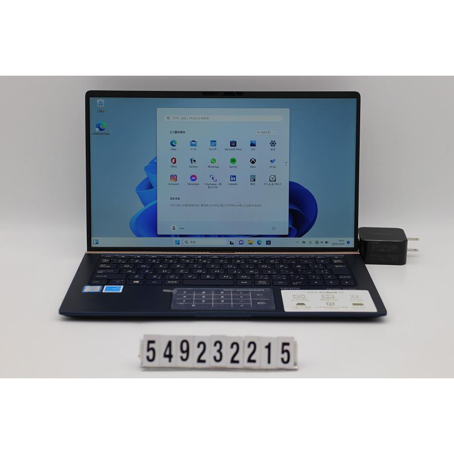 ASUS ZenBook UX333F ノートパソコン HDD：256GB ノートパソコン ASUS ZenBook 13 UX333F Core i5 8265U 1.6GHz/8GB