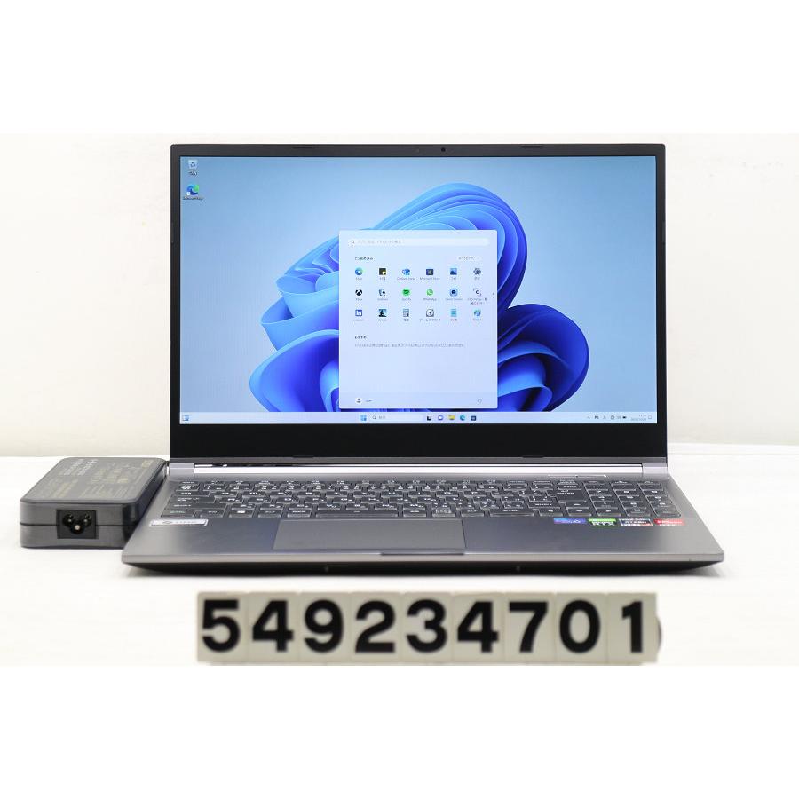 ノートパソコン THIRDWAVE GALLERIA XL7R-R36 Ryzen7 5800H 3.2