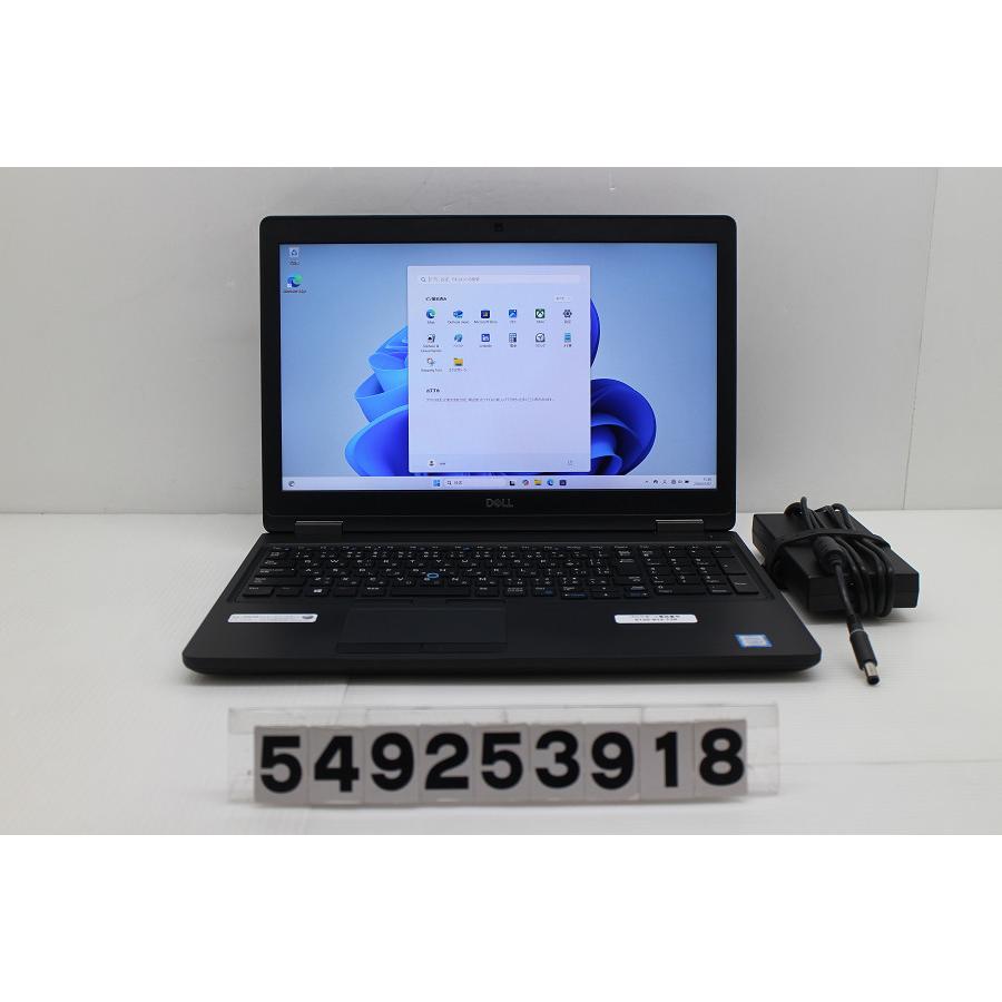 Windowsノート本体 DELL Precision3530 Windows 11 Pro ノートパソコン DELL Precision 3530 Core i7 8750H 2.2GHz/8GB/256GB