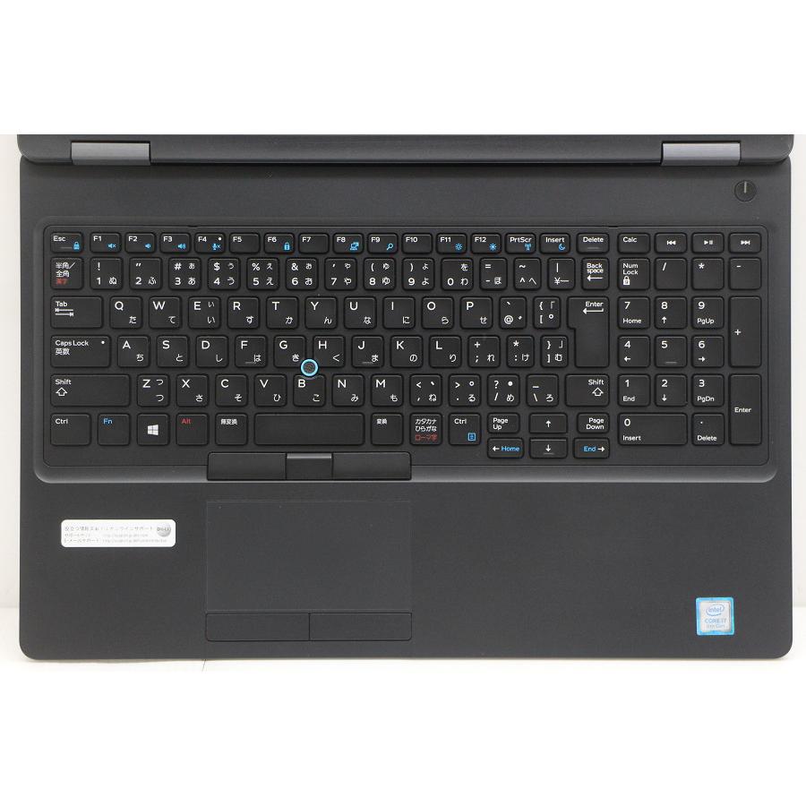 ノートパソコン DELL Precision 3530 Core i7 8750H 2.2GHz/8GB/256GB