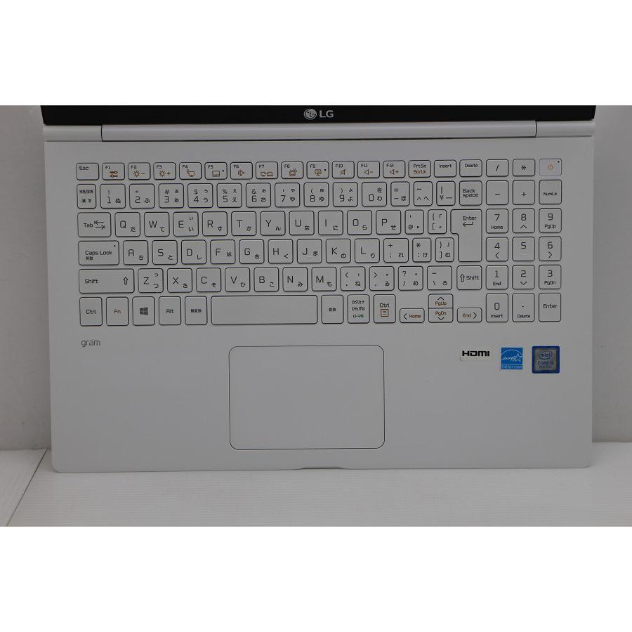 フルHD 超軽量★ 15.6 LG ノートPC gram 15Z980-GA55J Core i5-8250U windows11  16GB SSD256GB  カメラあり オフィス (B574) LG gram 中古ノートパソコン 15z980-ga55j Windows 10 Microsoft