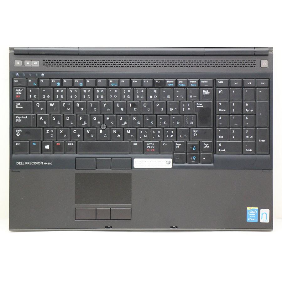 DELL Precision M4800 Core i7 4940MX 3.1GHz/8GB/512GB(SSD