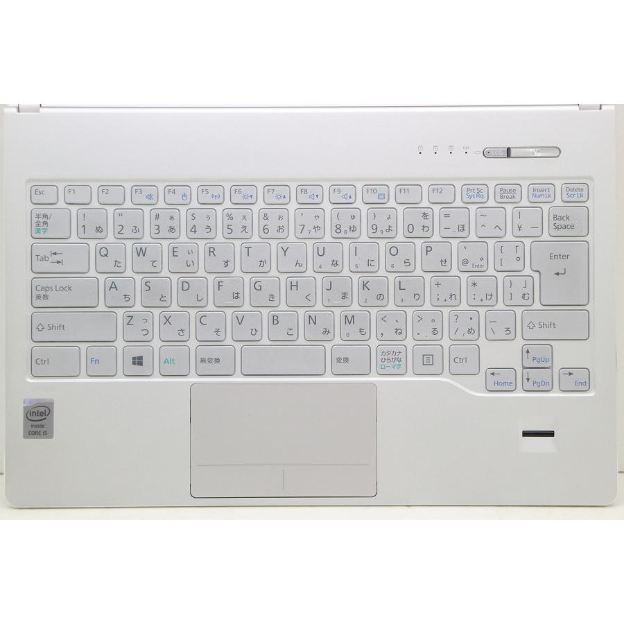 高速起動 富士通 SH90/P ノートPC 新品SSD 500GB Core i5 4200U 1.60