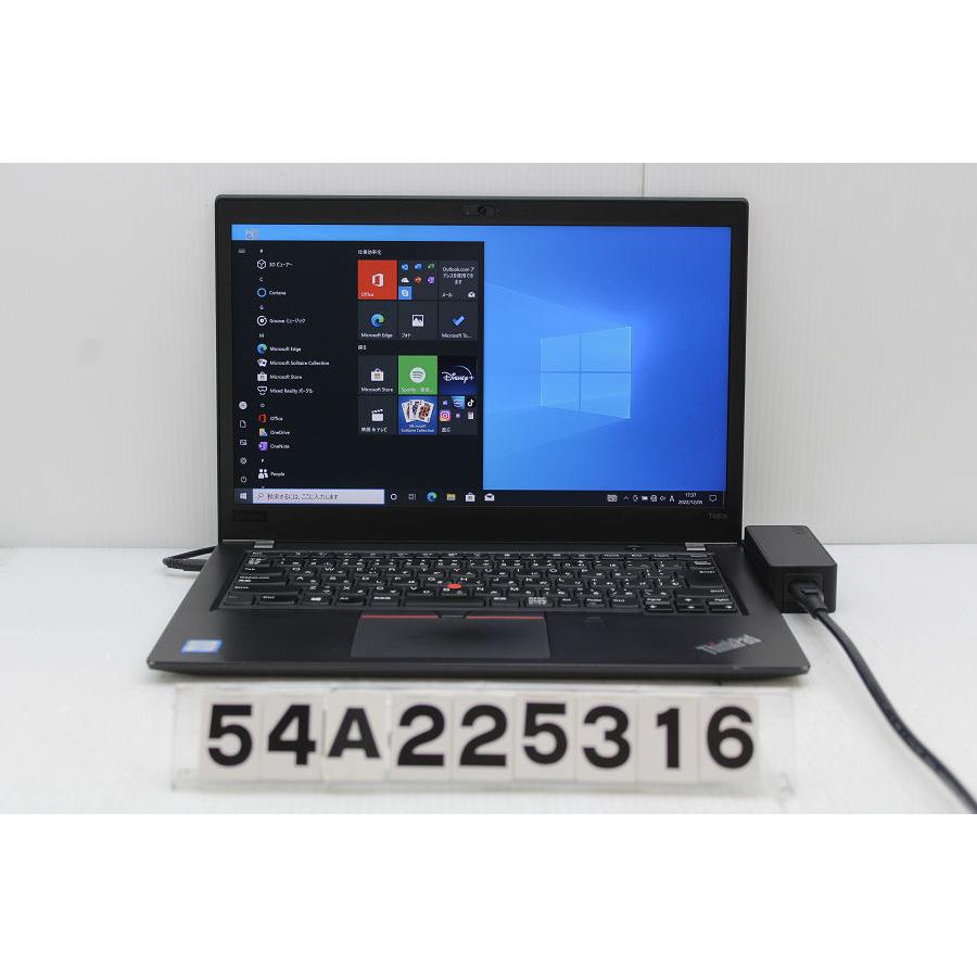 Lenovo ThinkPad T480s Core i5 8350U 1.8GHz/8GB/256GB(SSD)/14W/FHD