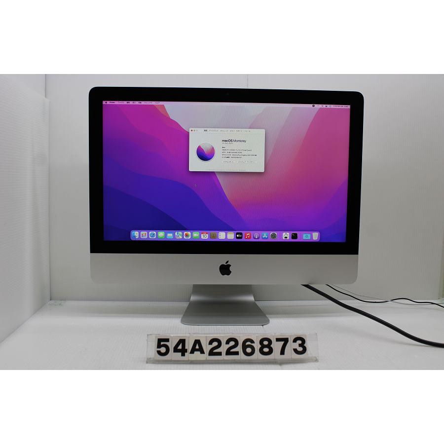 Apple iMac 21.5インチ A1418 2017 Core i5 7360U 2.3GHz/8GB