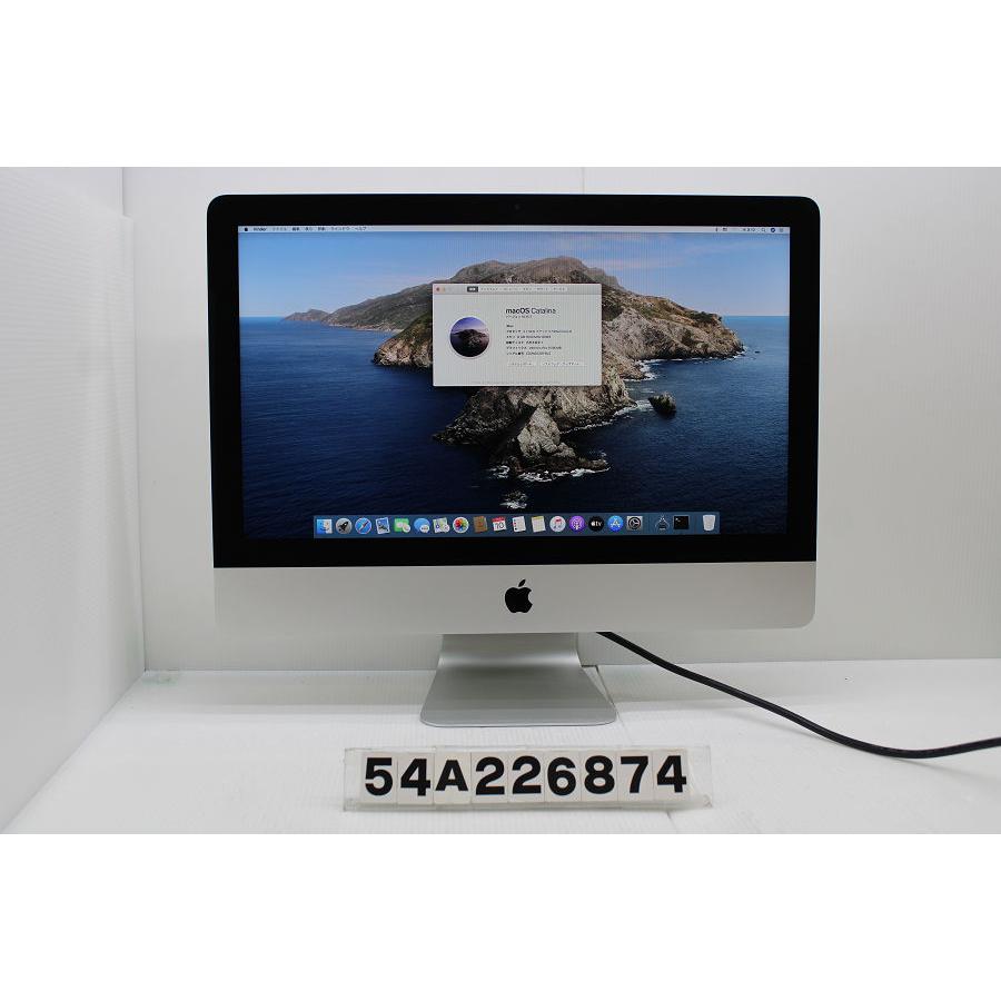 デスクトップパソコン Apple iMac 21.5インチ A1418 Late 2013