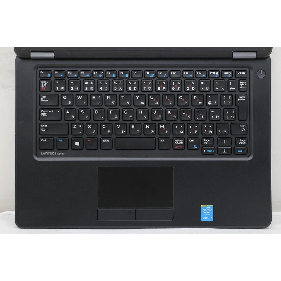 ノートパソコン DELL Latitude E5450 Core i7 5600U 2.6GHz/16GB/128GB