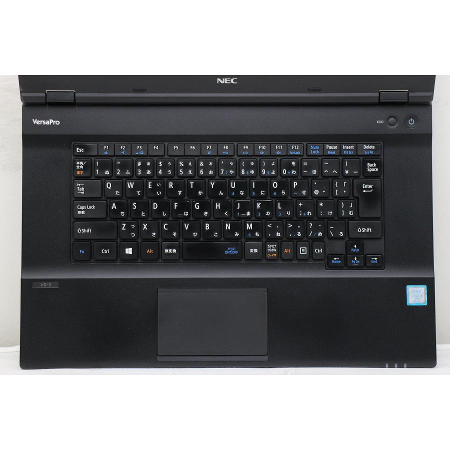 ノートパソコン NEC PC-VKH19DZC3 Core i7 8650U 1.9GHz/8GB