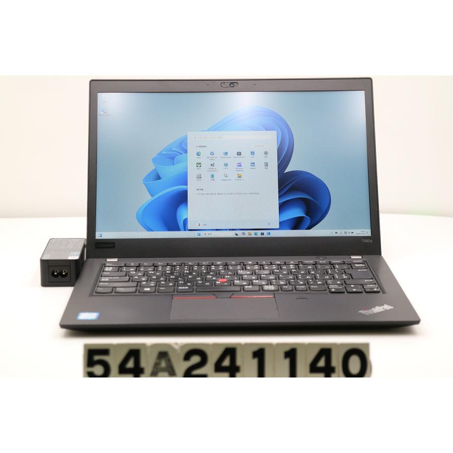 thinkpad T480s i5 8250U 14インチ Win11 指紋認識（ノート