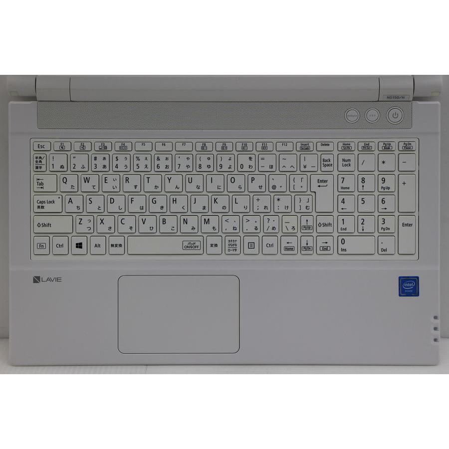 ノートパソコン NEC PC-NS150HAW Celeron 3865U 1.8GHz/8GB/256GB(SSD 