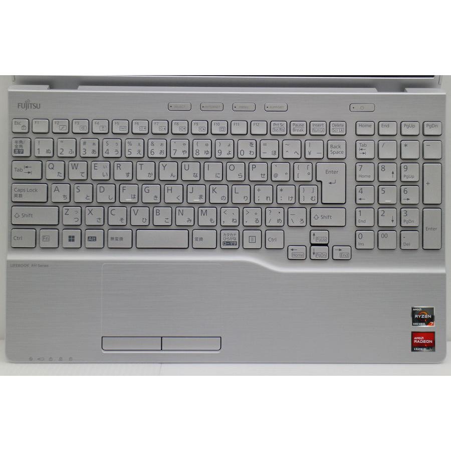 ノートパソコン 富士通 LIFEBOOK AH51/H Ryzen 7 5700U 1.8GHz/16GB