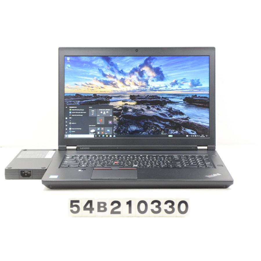 Lenovo ThinkPad P71 Core i7 7820HQ 2.9GHz/32GB/512GB(SSD)+500GB 