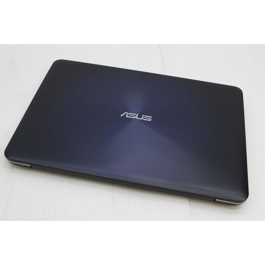 ノートパソコン ASUS X556U Core i7 7500U  2.7GHz/8GB/256GB(SSD)/Multi/15.6W/FHD(1920x1080)/Win10 Webカメラ不良 LANポート難あり