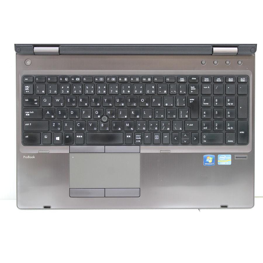 ノートパソコン hp ProBook 6570b Core i7 3520M 2.9GHz/8GB/500GB/DVD/15.6W/FWXGA(1366x768)/RS232C/Win7 バッテリ完全消耗 光学 USB不良｜tce-direct｜02