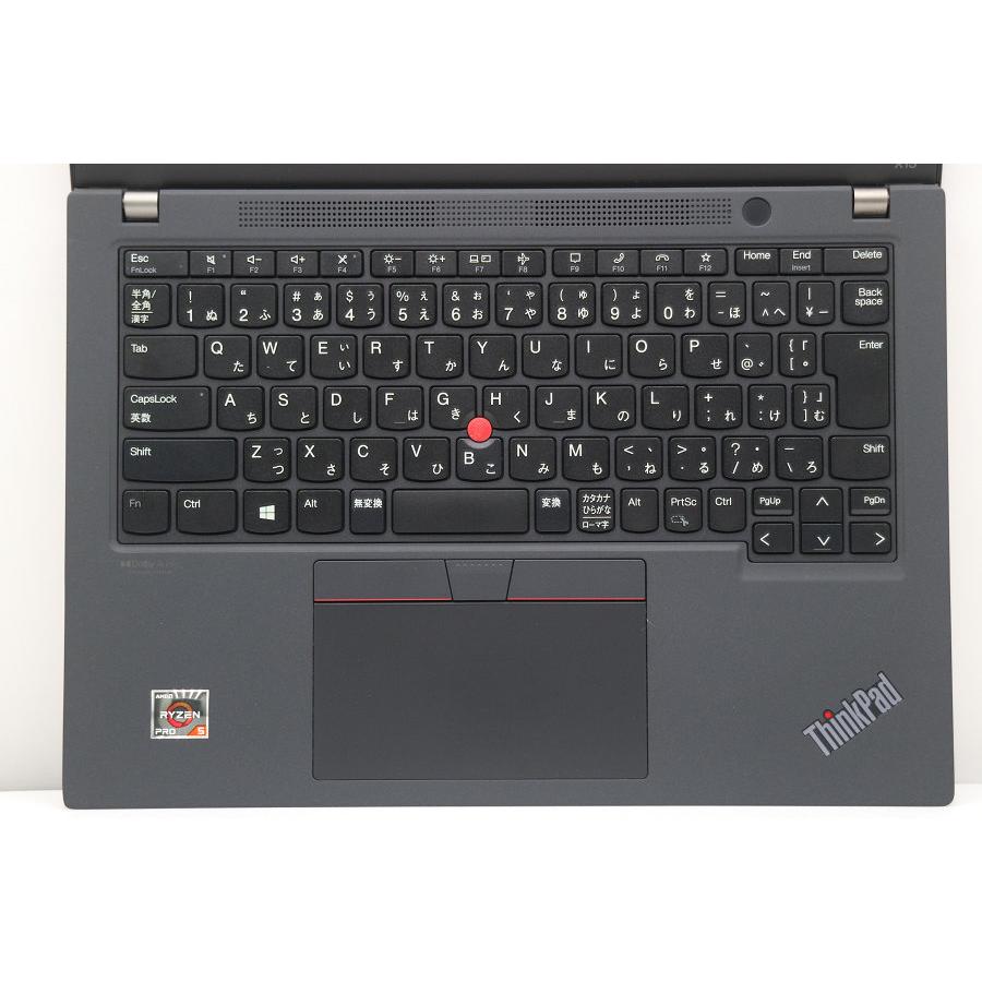 ノートパソコン Lenovo ThinkPad X13 Gen2 Ryzen 5 Pro 5650U 2.3GHz/8GB/256GB(SSD)/13.3W/WUXGA(1920x1200)/LTE/Win11｜tce-direct｜02