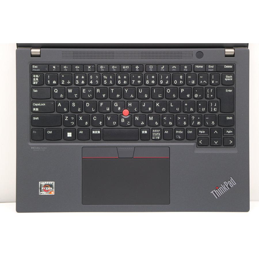 ノートパソコン Lenovo ThinkPad X13 Gen2 Ryzen 5 Pro 5650U 2.3GHz/8GB/256GB(SSD)/13.3W/WUXGA(1920x1200)/LTE/Win11｜tce-direct｜02