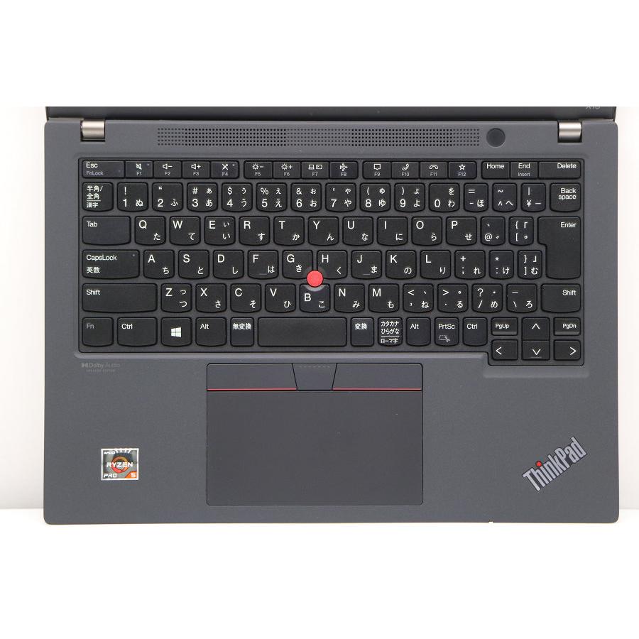 ノートパソコン Lenovo ThinkPad X13 Gen2 Ryzen 5 Pro 5650U 2.3GHz/8GB/256GB(SSD)/13.3W/WUXGA(1920x1200)/LTE/Win11｜tce-direct｜02