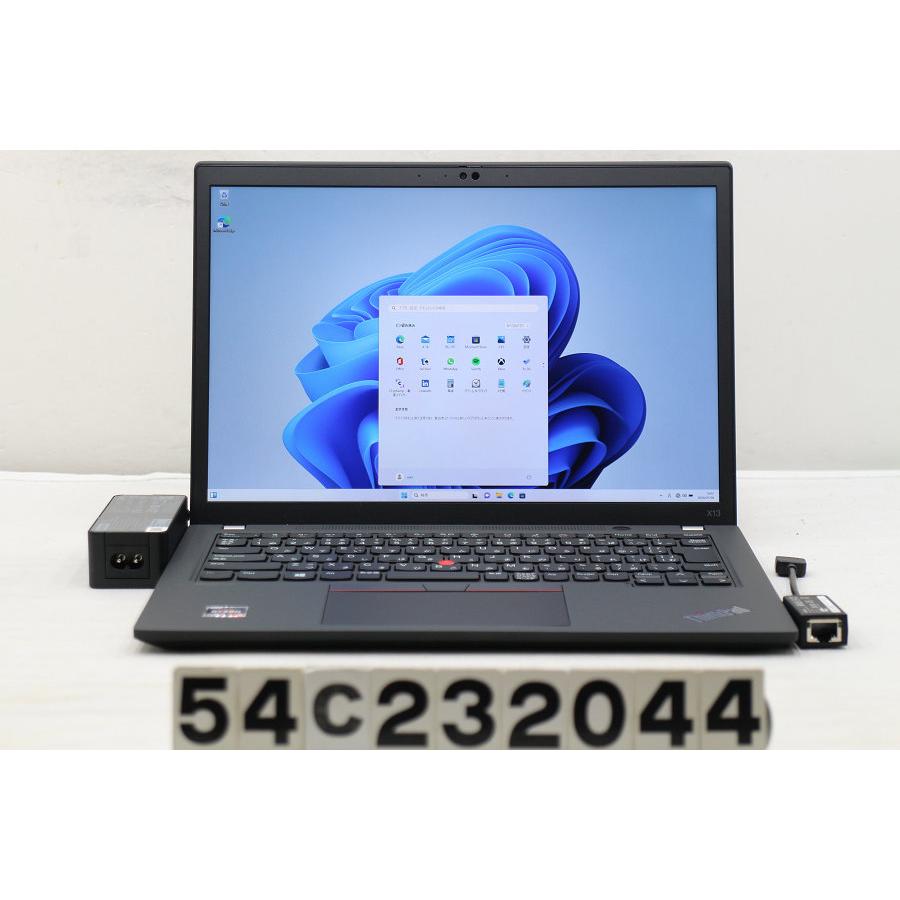 ノートパソコン Lenovo ThinkPad X13 Gen2 Ryzen5Pro 5650U 2.3GHz/8GB