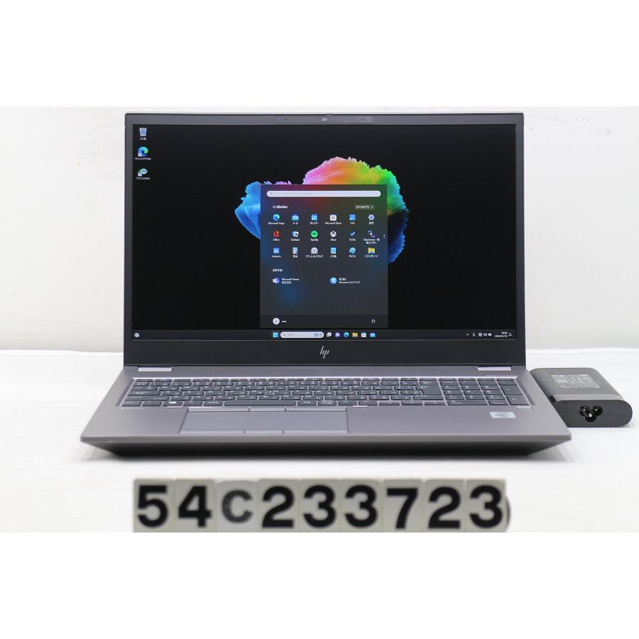 Windowsノート本体 HP ZBook Fury 15 G7i7-10850H 32GB/SSD1TB HP ZBook Fury 15 G7 Mobile Workstation Gen10 i7-10850H 32GB
