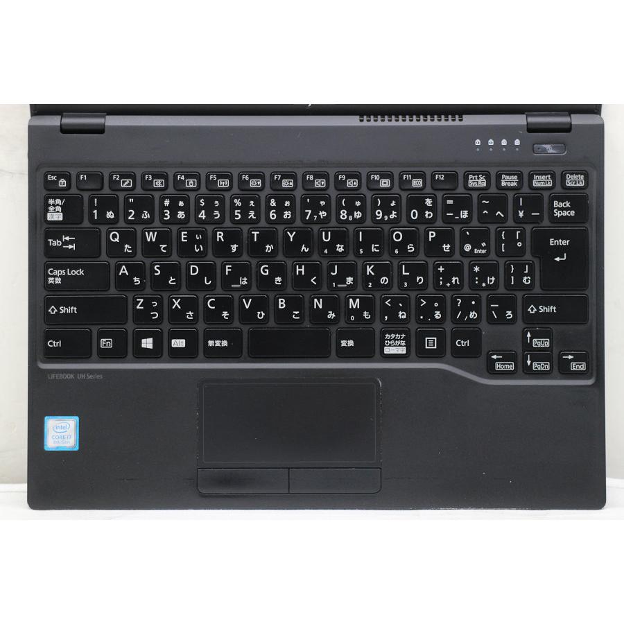 ノートパソコン 富士通 LIFEBOOK UH-X/D2 Core i7 8565U 1.8GHz/8GB