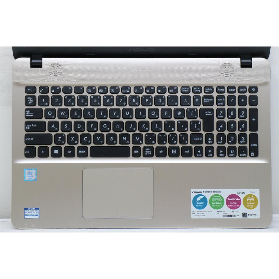 ノートパソコン ASUS VivoBook X541UA ノートパソコン ASUS VivoBook X541UA Core i7 6500U 2.5GHz/8GB/256GB