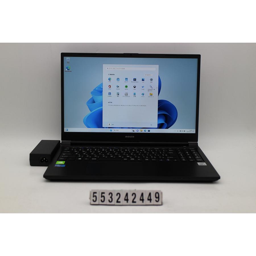 その他ノートPC本体 mouseK5/i7-10750H/32GB/512GB+1TB/MX350 mouse K5-H ノートパソコン Windows 11 Home Core i7 MX350 32GB