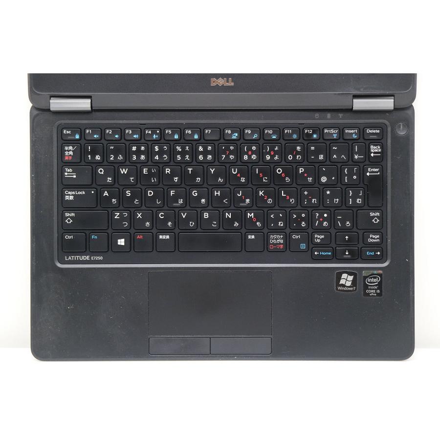 ノートパソコン DELL Latitude E7250 Core i5 5300U 2.3GHz/8GB/256GB 