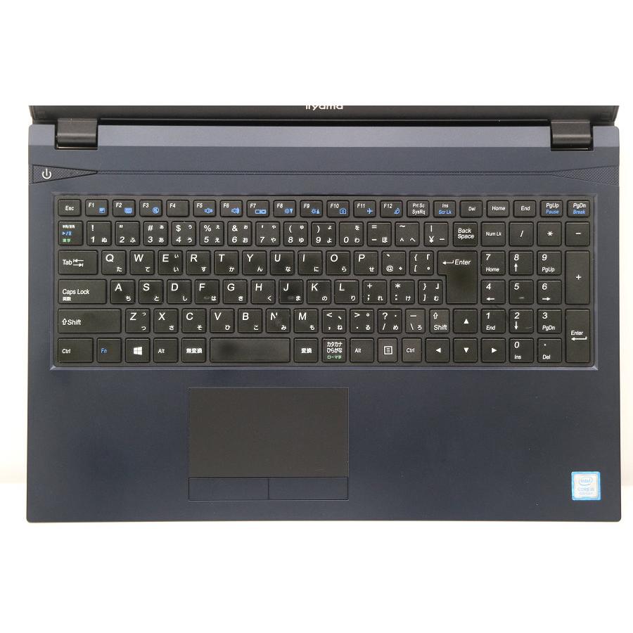 iiyama 8世代デスクトップCPU搭載ノート8G 256GB SSD