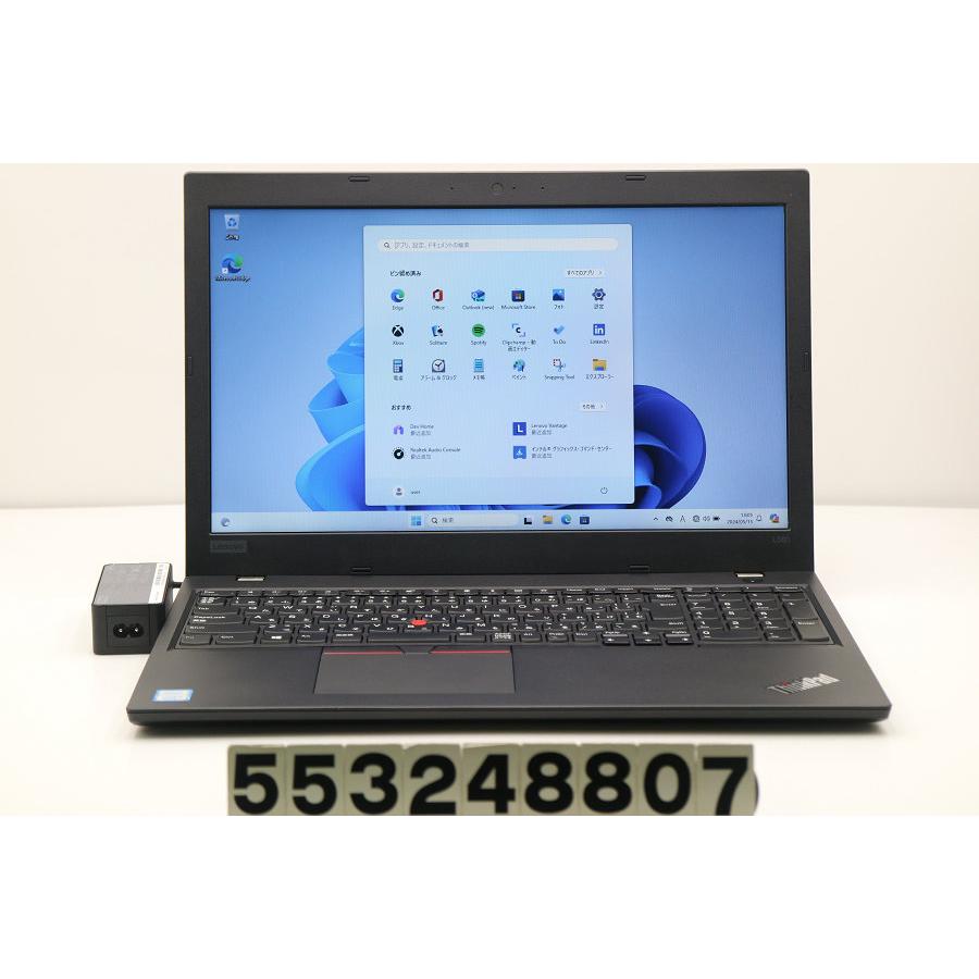 Windowsノート本体 Lenovo ThinkPad L580 Core i3 8130U 256GB ノートパソコン Lenovo ThinkPad L580 Core i3 8130U 2.2GHz/8GB/256GB